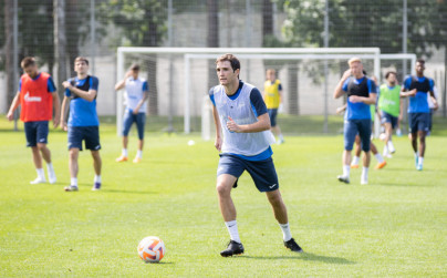 Первая тренировка Марио Фернандеса с «Зенитом»