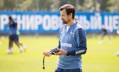 Первая тренировка Марио Фернандеса с «Зенитом»