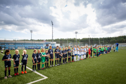 Фестиваль футбола для девочек