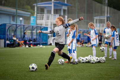 Фестиваль футбола для девочек