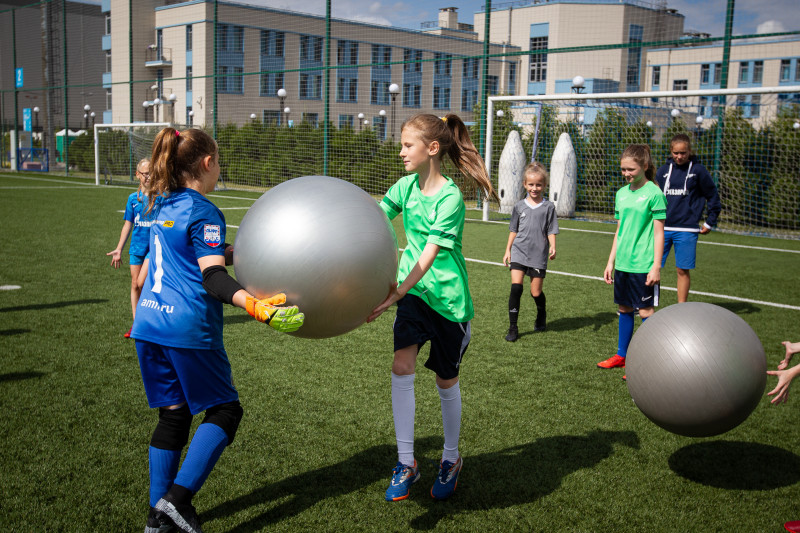 Фестиваль футбола для девочек