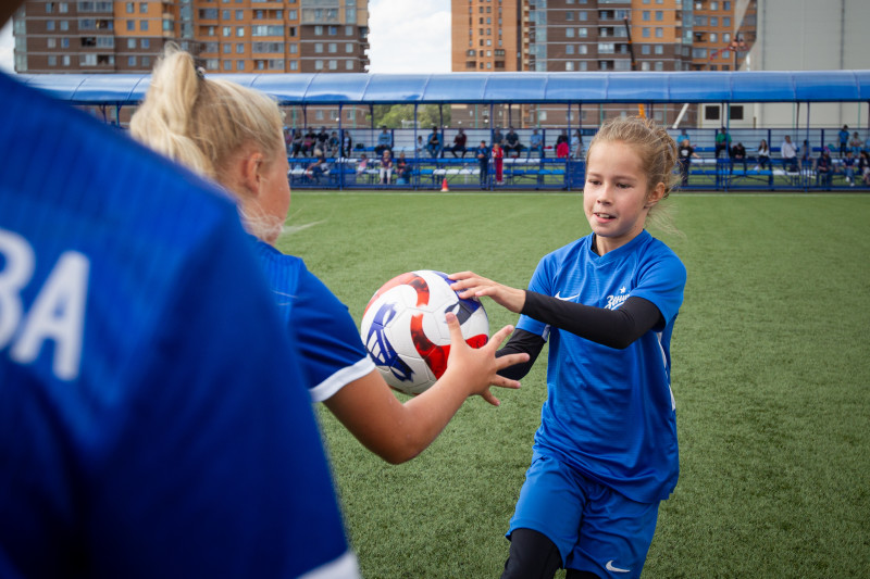 Фестиваль футбола для девочек