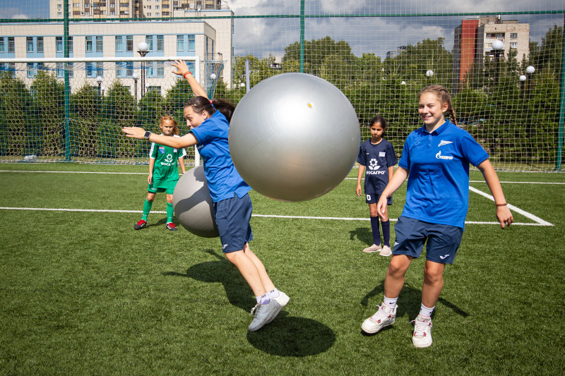 Фестиваль футбола для девочек