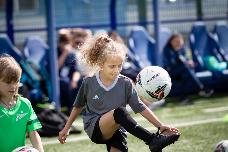 Фестиваль футбола для девочек