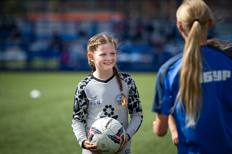 Фестиваль футбола для девочек