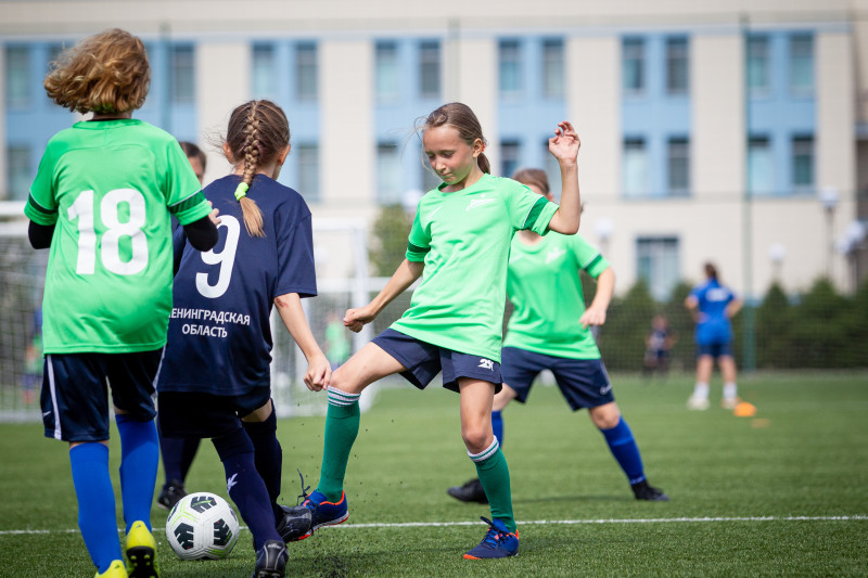 Фестиваль футбола для девочек