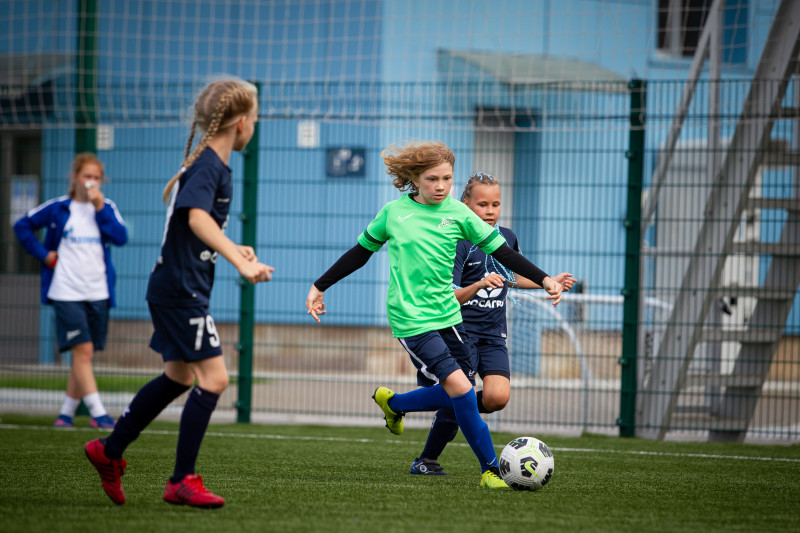 Фестиваль футбола для девочек