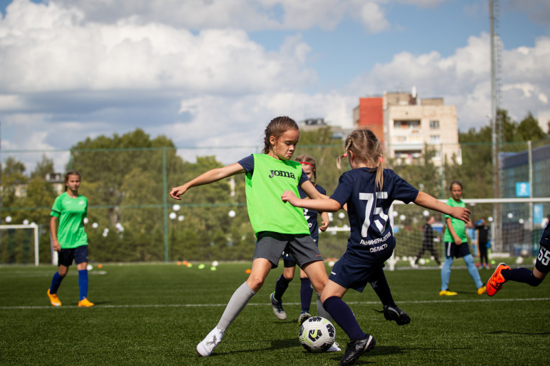 Фестиваль футбола для девочек