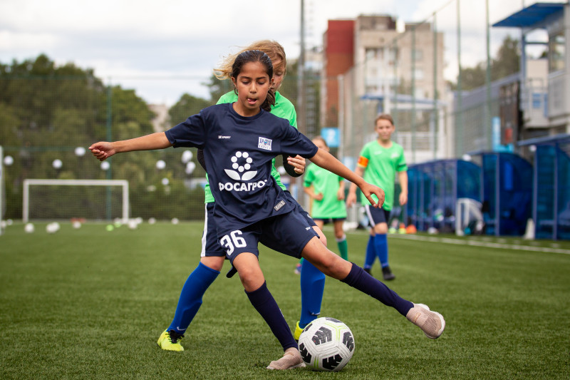 Фестиваль футбола для девочек