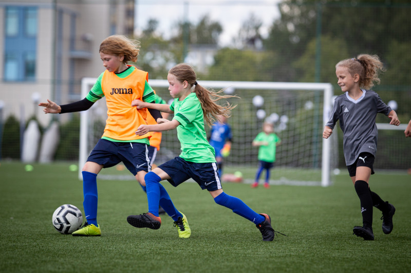 Фестиваль футбола для девочек