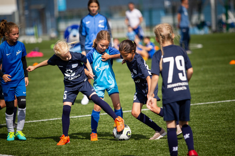 Фестиваль футбола для девочек