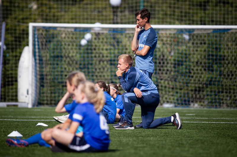 Фестиваль футбола для девочек