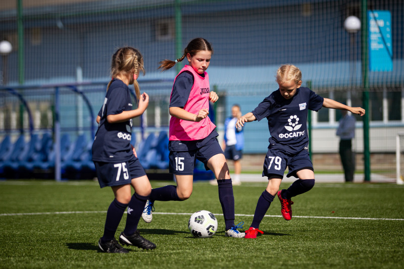 Фестиваль футбола для девочек