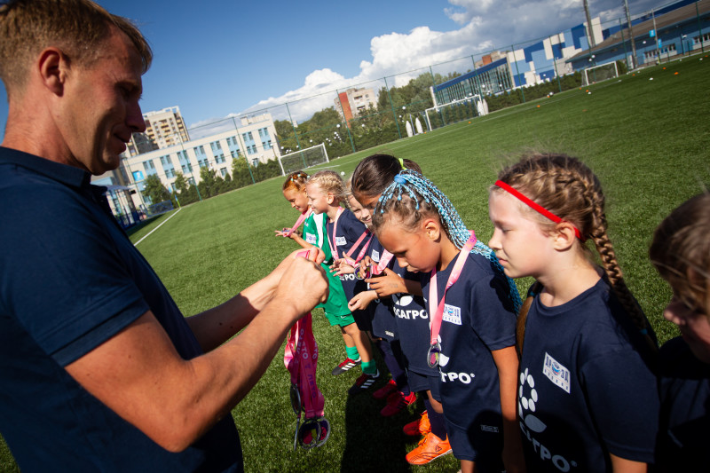 Фестиваль футбола для девочек