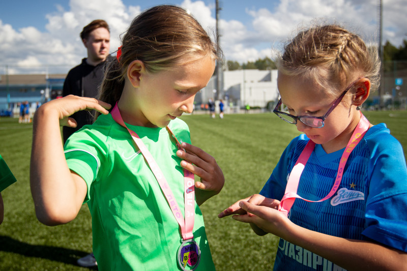 Фестиваль футбола для девочек