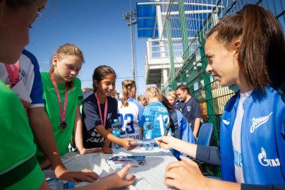 Фестиваль футбола для девочек