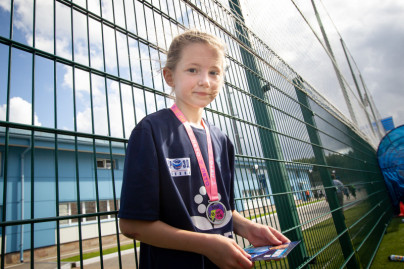 Фестиваль футбола для девочек