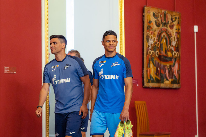 Экскурсия по залам Русского музея для игроков основного состава ФК «Зенит»