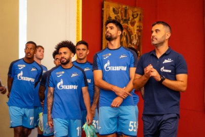 Экскурсия по залам Русского музея для игроков основного состава ФК «Зенит»