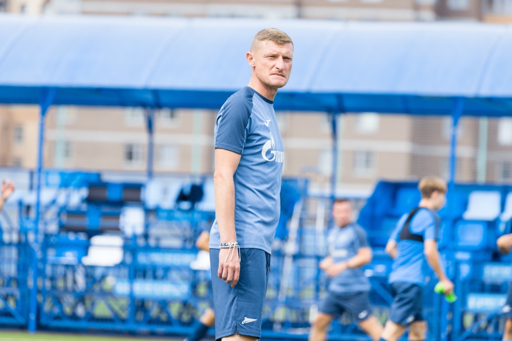 Тренировка «Зенита»-м перед матчем с «Сочи»-м