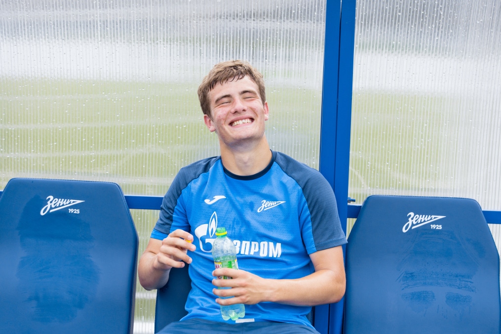 Тренировка «Зенита»-м перед матчем с «Сочи»-м