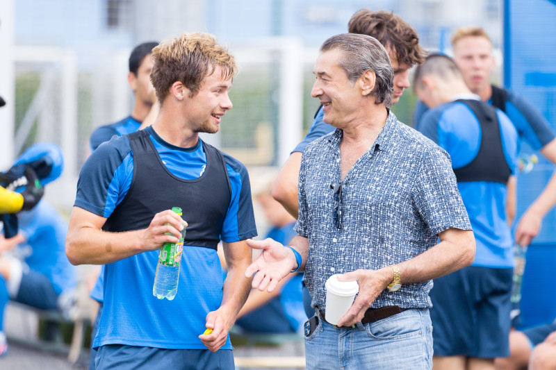 Тренировка «Зенита»-м перед матчем с «Сочи»-м