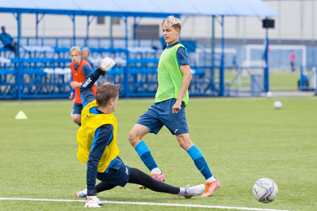 Тренировка «Зенита»-м перед матчем с «Сочи»-м