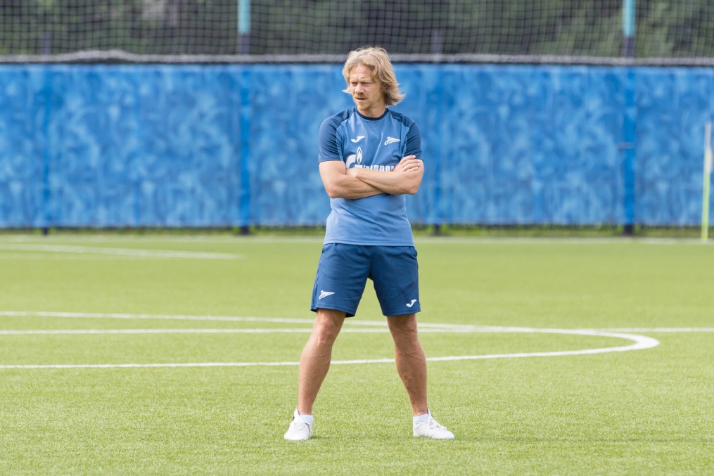 Тренировка «Зенита»-м перед матчем с «Сочи»-м