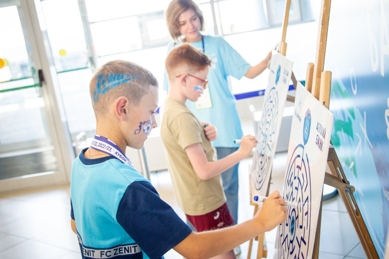 Зоны активностей Газпромбанка перед матчем «Зенит» – «Динамо»