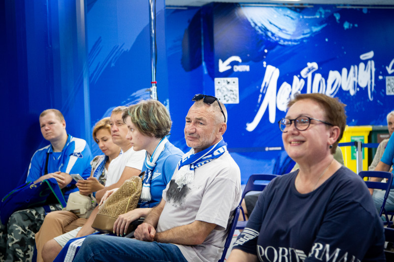 Зоны активностей Газпромбанка перед матчем «Зенит» – «Динамо»