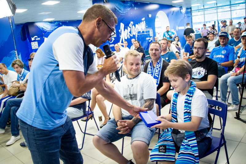 Зоны активностей Газпромбанка перед матчем «Зенит» – «Динамо»