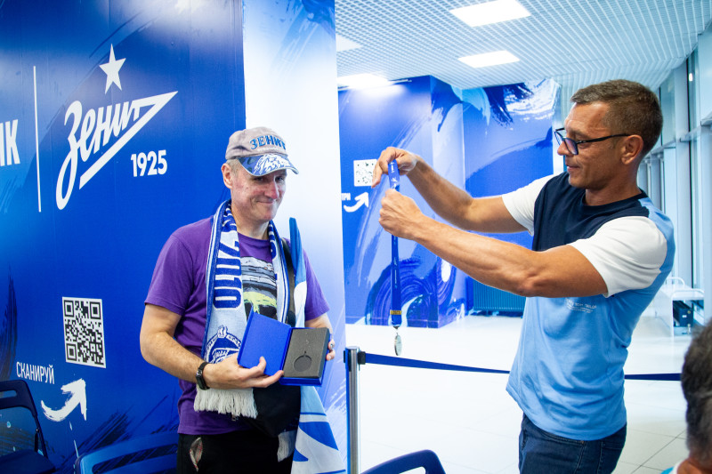 Зоны активностей Газпромбанка перед матчем «Зенит» – «Динамо»