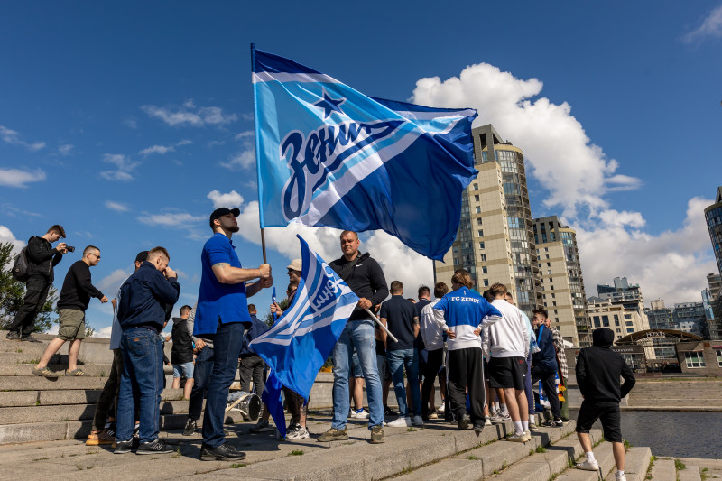 Бэкстейдж съемок видеоклипа «Мы верим в „Зенит“!»