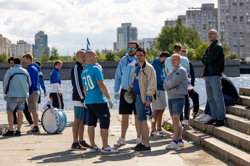 Бэкстейдж съемок видеоклипа «Мы верим в „Зенит“!»