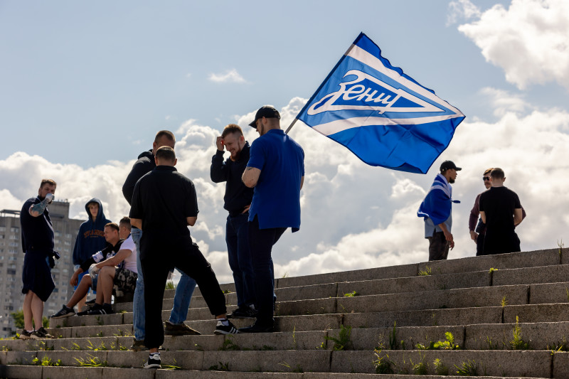 Бэкстейдж съемок видеоклипа «Мы верим в „Зенит“!»