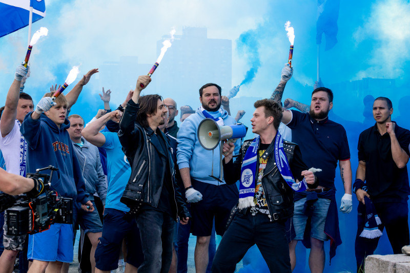 Бэкстейдж съемок видеоклипа «Мы верим в „Зенит“!»