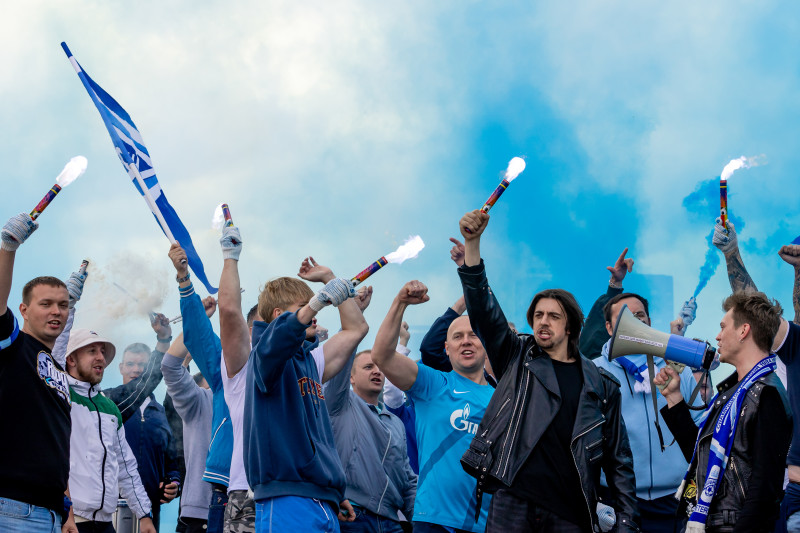 Бэкстейдж съемок видеоклипа «Мы верим в „Зенит“!»