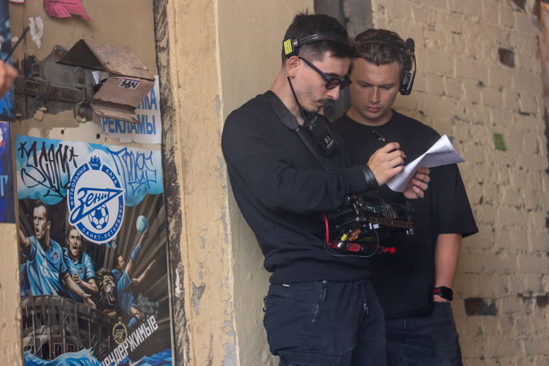 Бэкстейдж съемок видеоклипа «Мы верим в „Зенит“!»