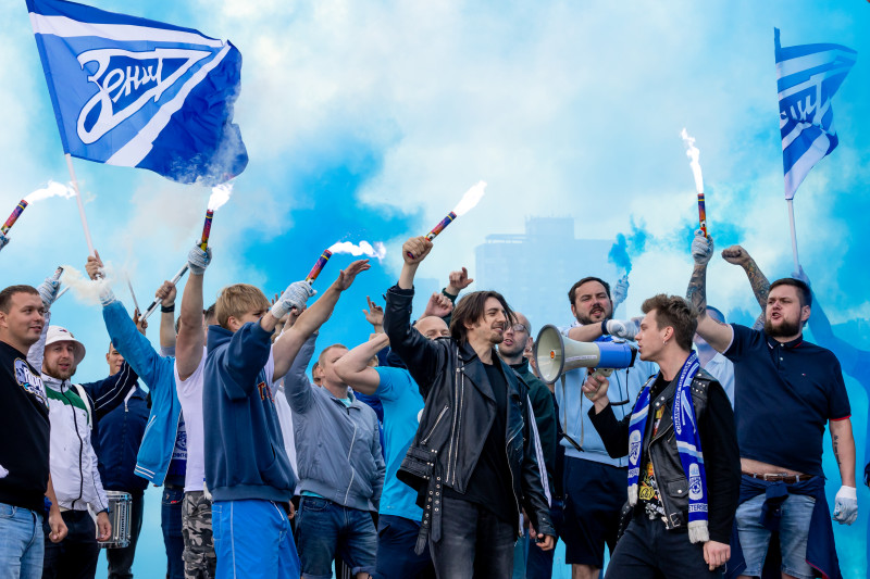 Бэкстейдж съемок видеоклипа «Мы верим в „Зенит“!»