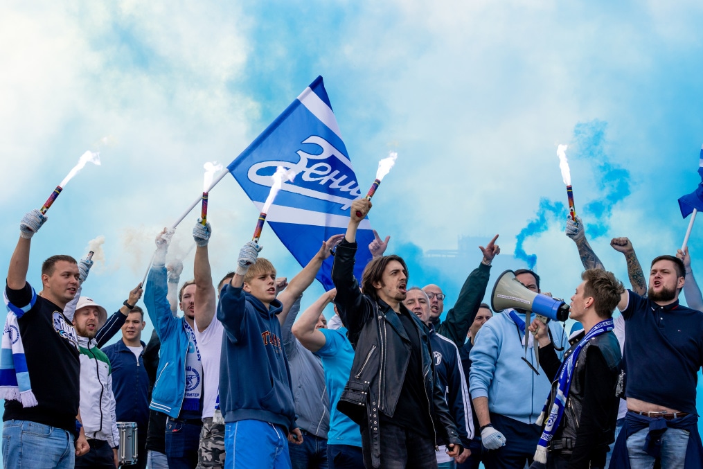 Бэкстейдж съемок видеоклипа «Мы верим в „Зенит“!»