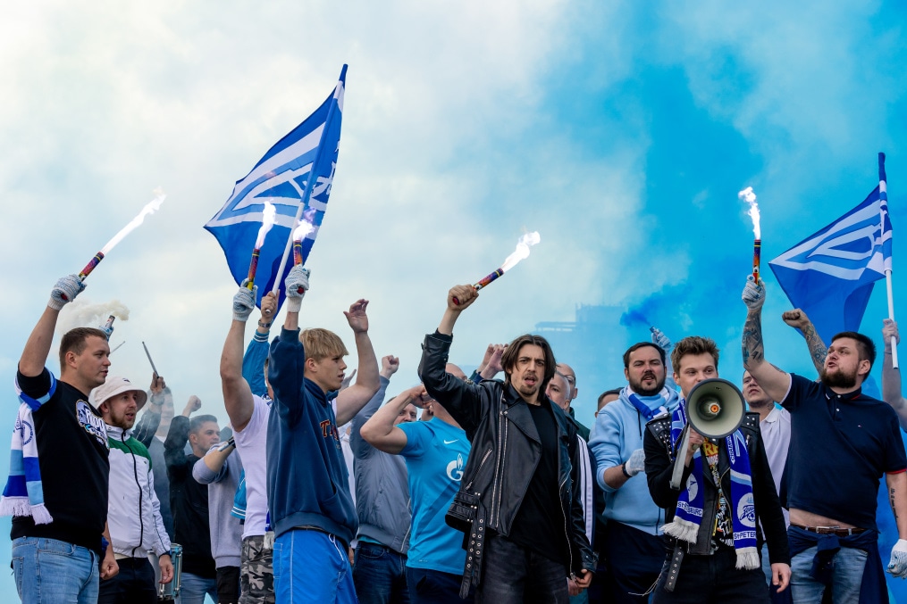 Бэкстейдж съемок видеоклипа «Мы верим в „Зенит“!»