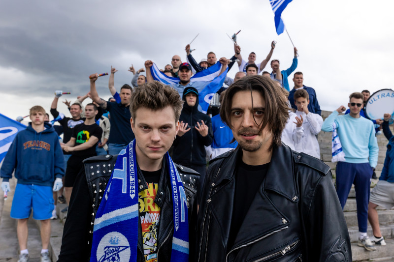 Бэкстейдж съемок видеоклипа «Мы верим в „Зенит“!»