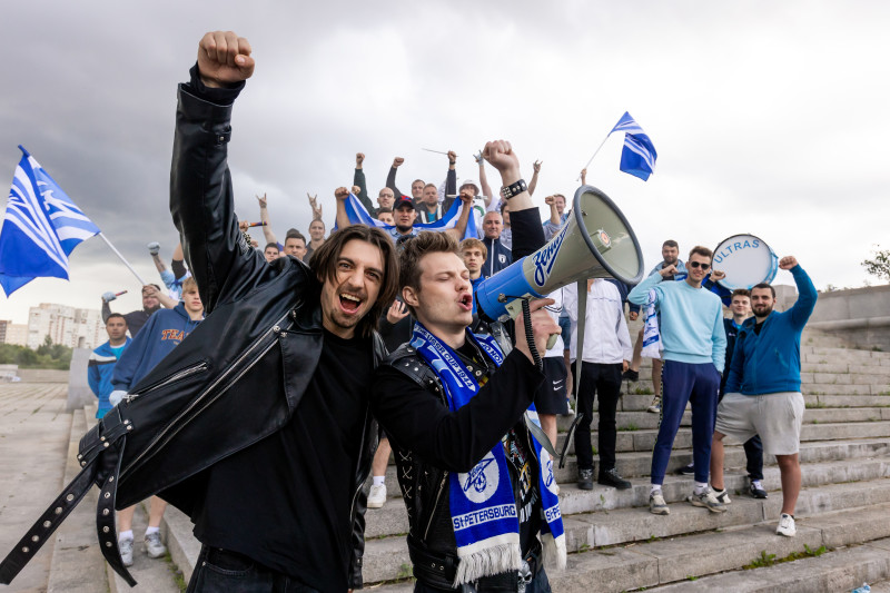 Бэкстейдж съемок видеоклипа «Мы верим в „Зенит“!»