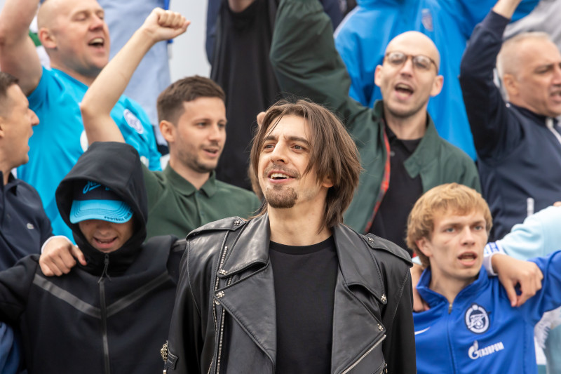 Бэкстейдж съемок видеоклипа «Мы верим в „Зенит“!»