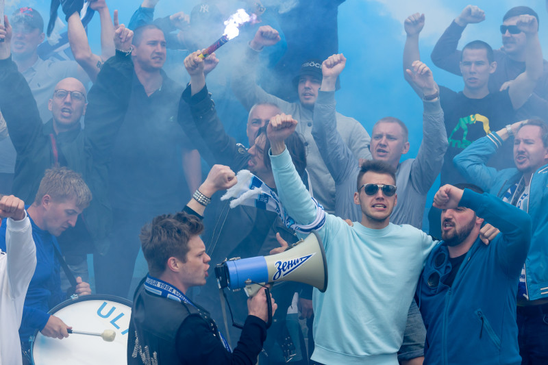 Бэкстейдж съемок видеоклипа «Мы верим в „Зенит“!»