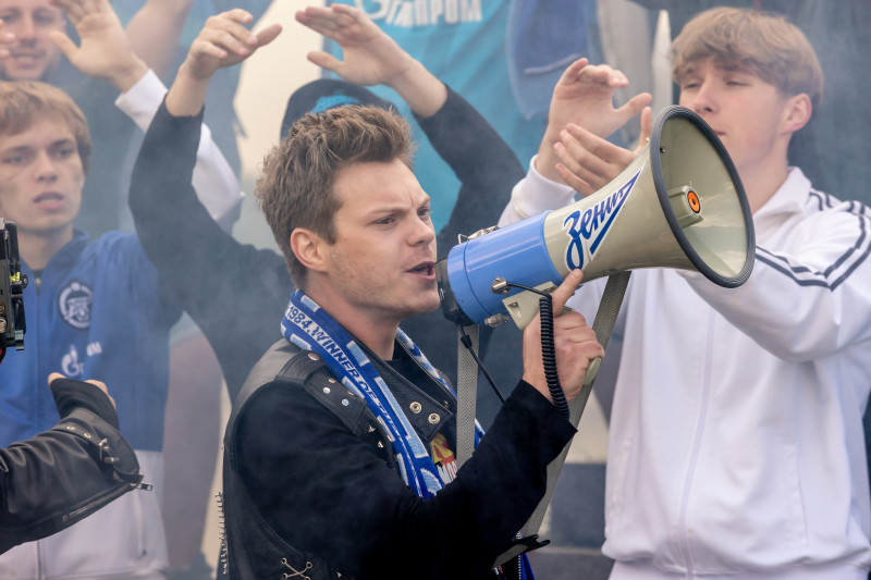 Бэкстейдж съемок видеоклипа «Мы верим в „Зенит“!»