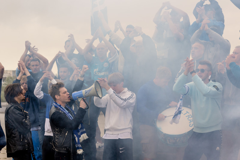 Бэкстейдж съемок видеоклипа «Мы верим в „Зенит“!»