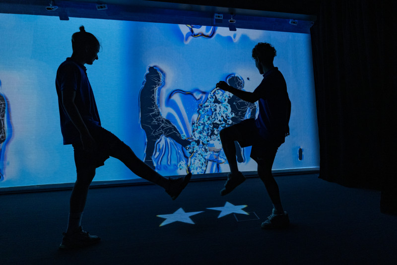 Экскурсия женской молодежной команды «Зенит» в галерею «Цифергауз»