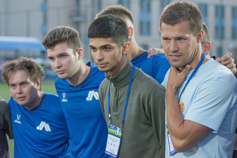 Товарищеский матч медийных команд: «Чисто Питер» — Broyke Boys
