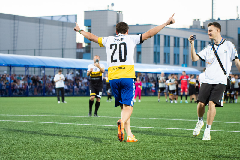 Товарищеский матч медийных команд: «Чисто Питер» — Broyke Boys